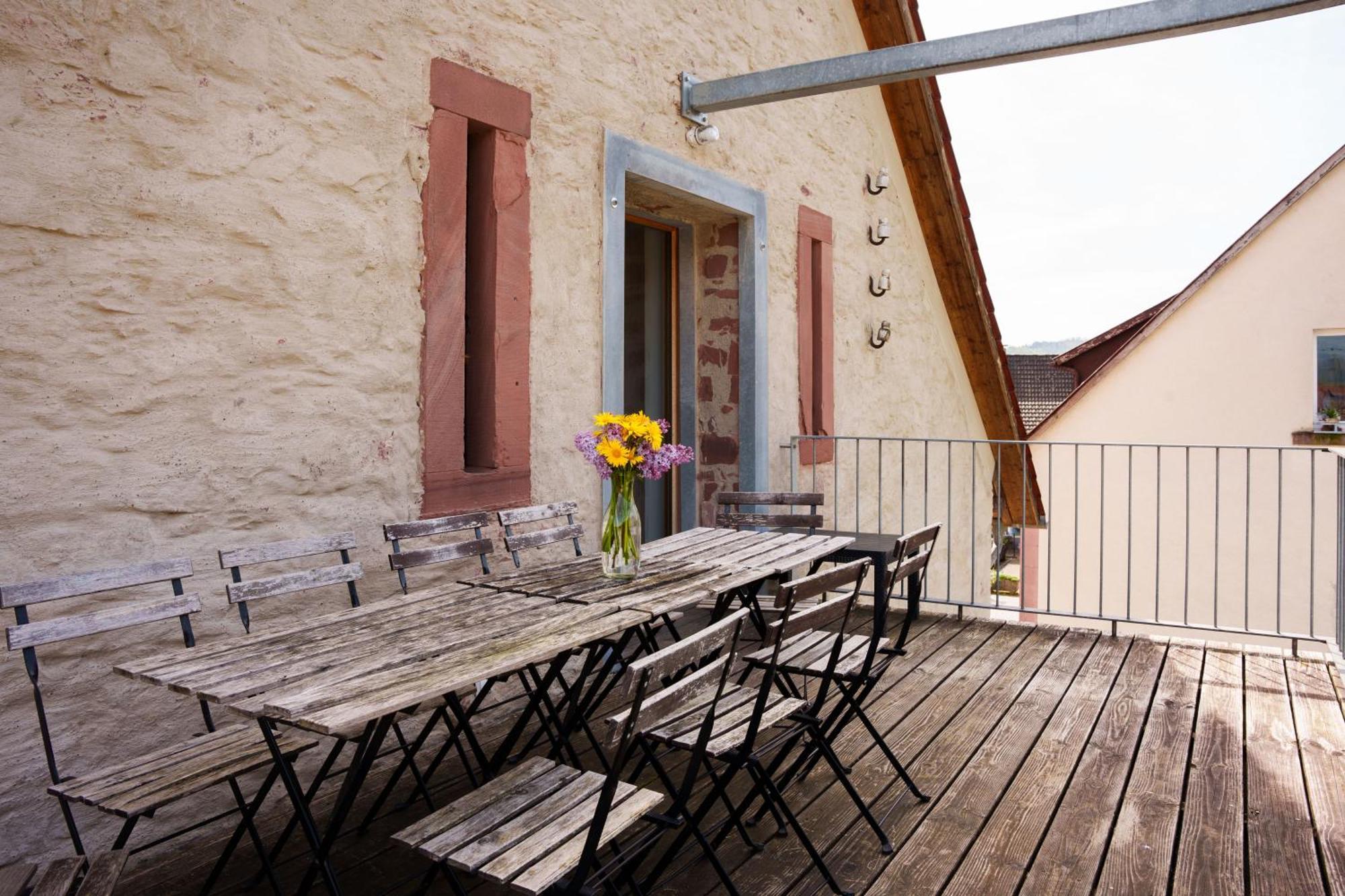 Ferienwohnung Alte Scheune Schopfheim Dış mekan fotoğraf
